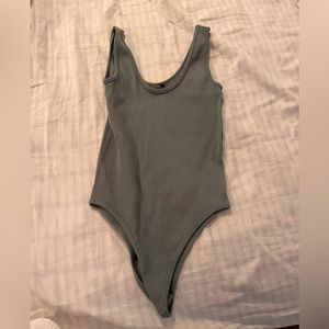 Urban Outfitters Green Bodysuit Size Small